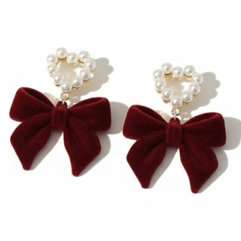 The Jingle Belle Bow Earrings